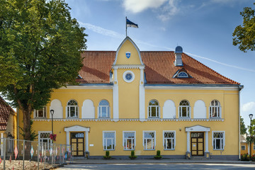 Obraz premium Paide Town Hall, Estonia