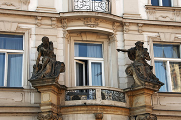 Obraz premium Cityscape in the city of Prague