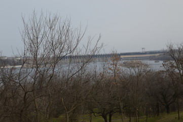 misty morning on the river
