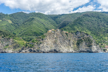 Obraz premium Italy, Cinque Terre, Monterosso, SCENIC VIEW OF SEA AGAINST SKY