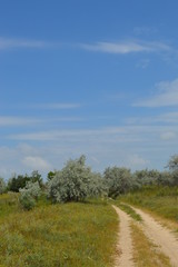 Walk to the salt lakes