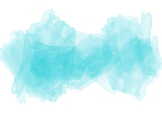 Abstract soft colorful watercolor illustration painting background.