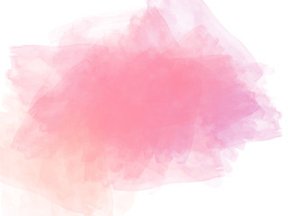 Fototapeta premium Abstract soft colorful watercolor illustration painting background.