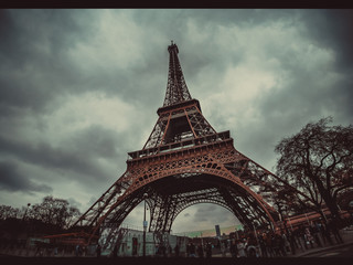 Eiffel Tower Dramatical