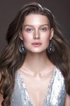 beautiful young girl.  Jewelry.  wealth.  happiness. beauty
