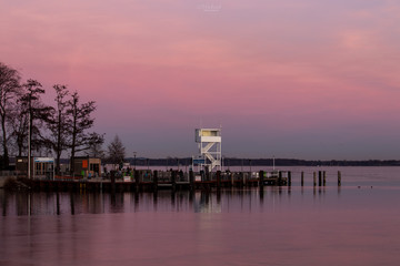 Fototapeta premium Rosa Himmel