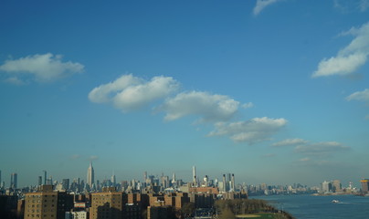 Obraz premium NYC view from Williamsburg bridge 3 