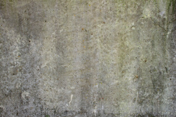 Concrete wall with spots of mold, building texture