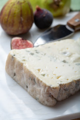 Gorgonzola dolce Italian blue cheese, made from unskimmed cow's milk in North of Italy