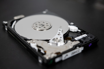 Opened hard drive 2.5