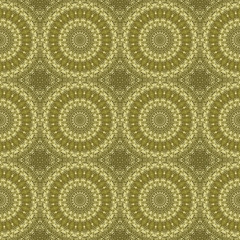 Decorative stucco cement texture khaki color circles repeat border mosaic tile natural photo quality seamless pattern