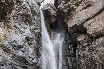 Obraz premium Millard Falls Angeles National Forest Los Angeles California