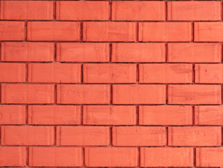 red brick wall background
