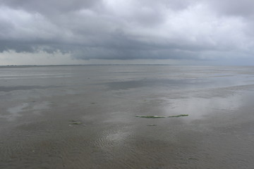 Wetter über dem Wattenmeer
