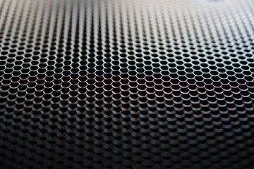 Grid texture hi-tech cell honeycomb background.