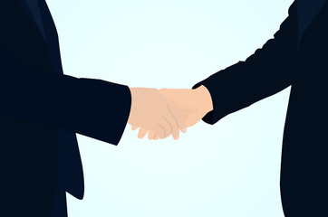 business people shaking hands successful agreement cooperation partnership deal to working leader relationship together concept. communication instructions.