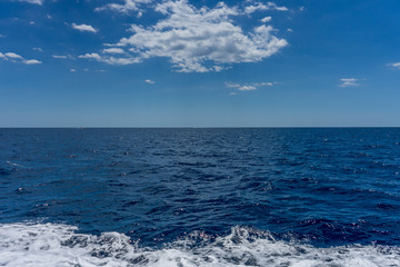 Italy, Cinque Terre, Monterosso, a body of water next to the ocean
