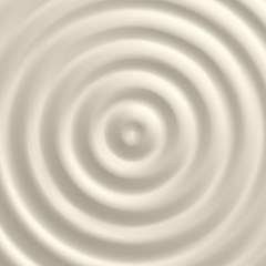 Beige circle wave surface background