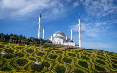 Istanbul Camlica-Moschee Camlica Tepesi Camii im Bau Camlica-Moschee ist die größte