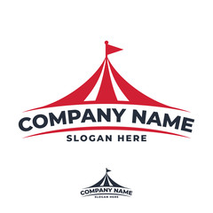 vector logo tent for event