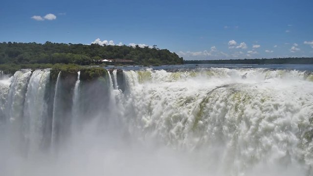 Iguazu Falls Devils Throat Panoramic View