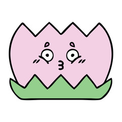 cute cartoon water lilly