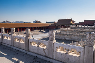 The Forbidden palace at the Beijing City, China.