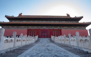 The Forbidden palace at the Beijing City, China.
