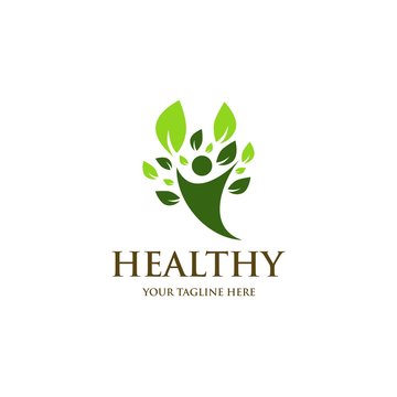 Healthy logo design