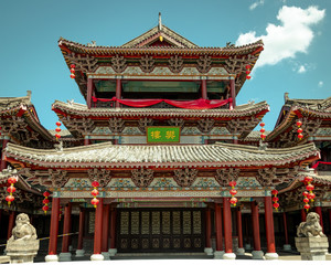 old chinese temple