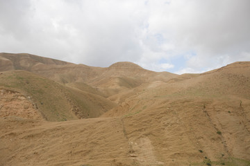  A mountainous desert located in the eastern part of Judea in the central part of Israel