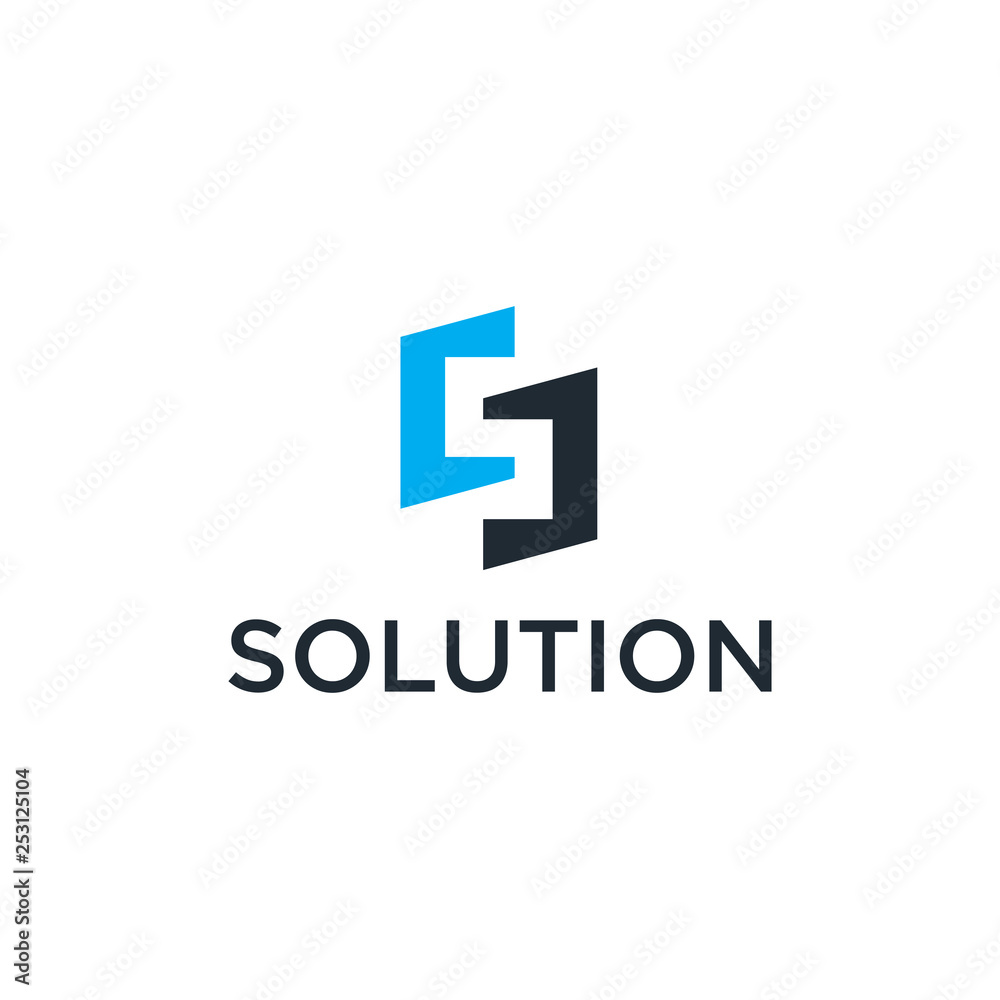 Poster Building Logo Vector Design Template