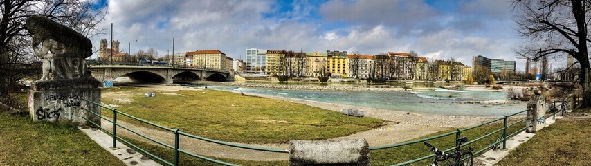 Winterblues an der Isar