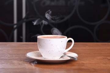 coffe fume smoke