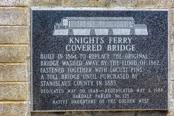 Knights Ferry Power Plant and Old Mill Landmark