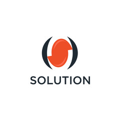 Technology logo, computer and data related business, hi-tech and innovative. biotechnology, tech icon