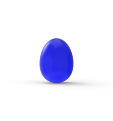 Blue Easter Egg