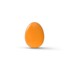 Orange Easter Egg
