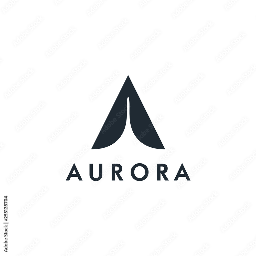 Aufkleber building logo vector design template