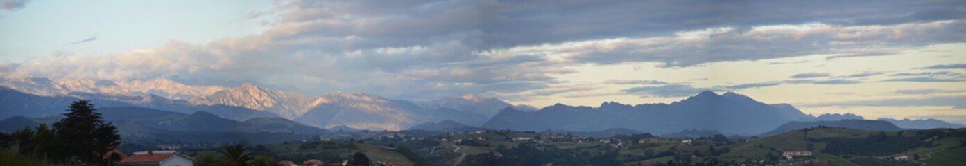 Fototapeta na wymiar Picos de Europa, in Cantabria