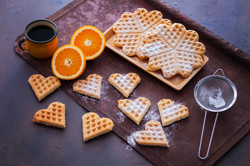 delicious homemade waffles