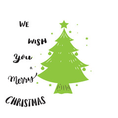 Fototapeta premium wish you a merry Christmas