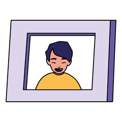 portrait with young man picture