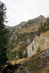 Mountain view, hiking, hochplatte, Germany, alps