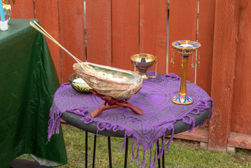 Ostara Ritual Table