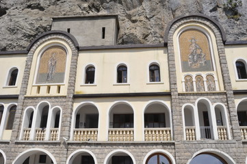 Fototapeta na wymiar Ostrog Monastery in Montenegro