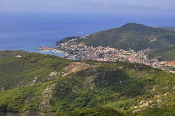 Fototapeta na wymiar Coast of Montenegro