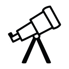 astronomy telescope icon