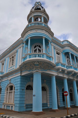 Fototapeta na wymiar Palacio Ferrer, Stadtansicht, Cienfuegos, Kuba