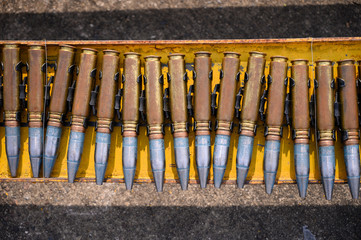 set of metal bullets